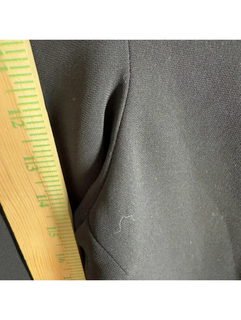 Karen Scott Dress Pants Women 24W Plus Black High Rise Pleated Straight Classic